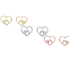 love the mountains gold earrings Love the Mountains Heart Mountain Earrings, The perfect women's mountain gift. Outdoor women earrings, Hiking Ski Climbing Jewellery,