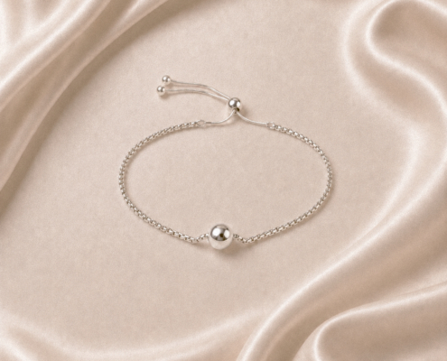 pebble ball bracelet