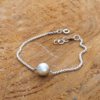 Pebble Charm Bracelet, Ball Bracelet