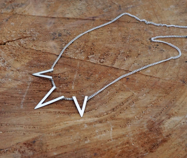 Triangle Pointed Necklace