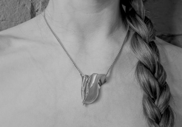 Chunky Statement necklace alaska heavy sculptural statement necklace