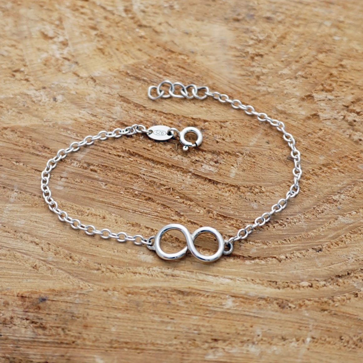 Infinity Symbol Bracelet Friendship Bridal Bridesmaid Gift Park Road Jewellery
