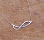 Oval Wave Tanzanite Neckace