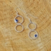 Tanzanite Double Drop Earrings