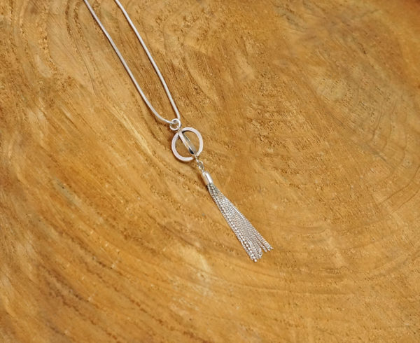 Minimalist Tassel Long Necklace