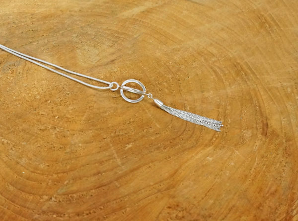 Minimalist Tassel Long Necklace