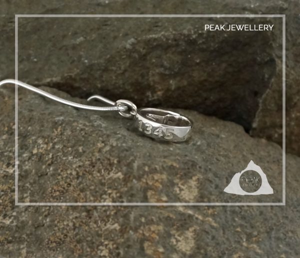 Ben Nevis Scottish Mountain pendant Necklace, Hiking Nature gift
