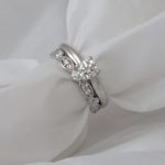 Park Road Jewellery, Bespoke Handmade Wedding Ring Shaped Personalized Platinum Diamond Ring