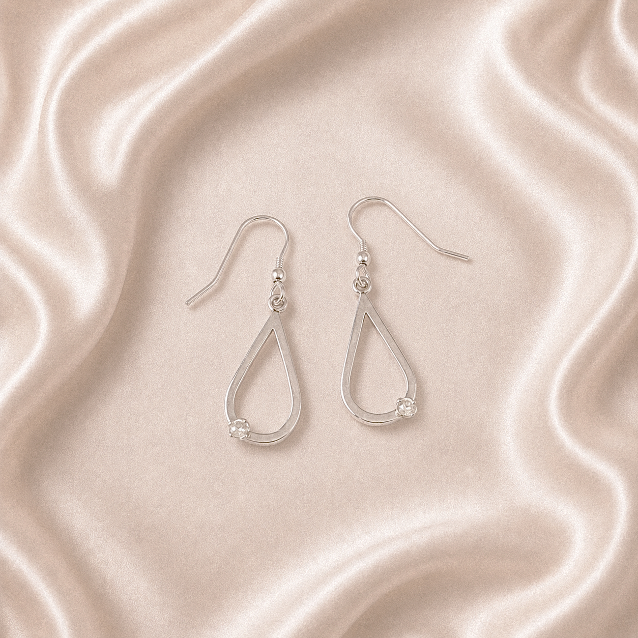 Blossom pear silver earrings_V2
