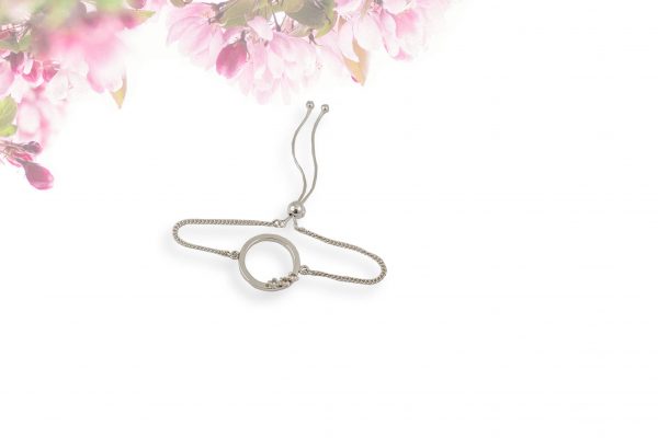 Blossom Charm tassel bracelet silver flower bracelet park Road Jewellery Sterling Silver Flower bracelet