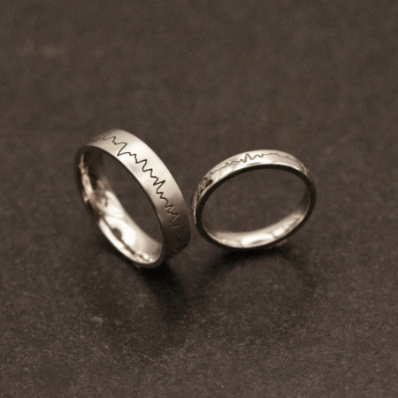 Jon and Lucy wedding rings